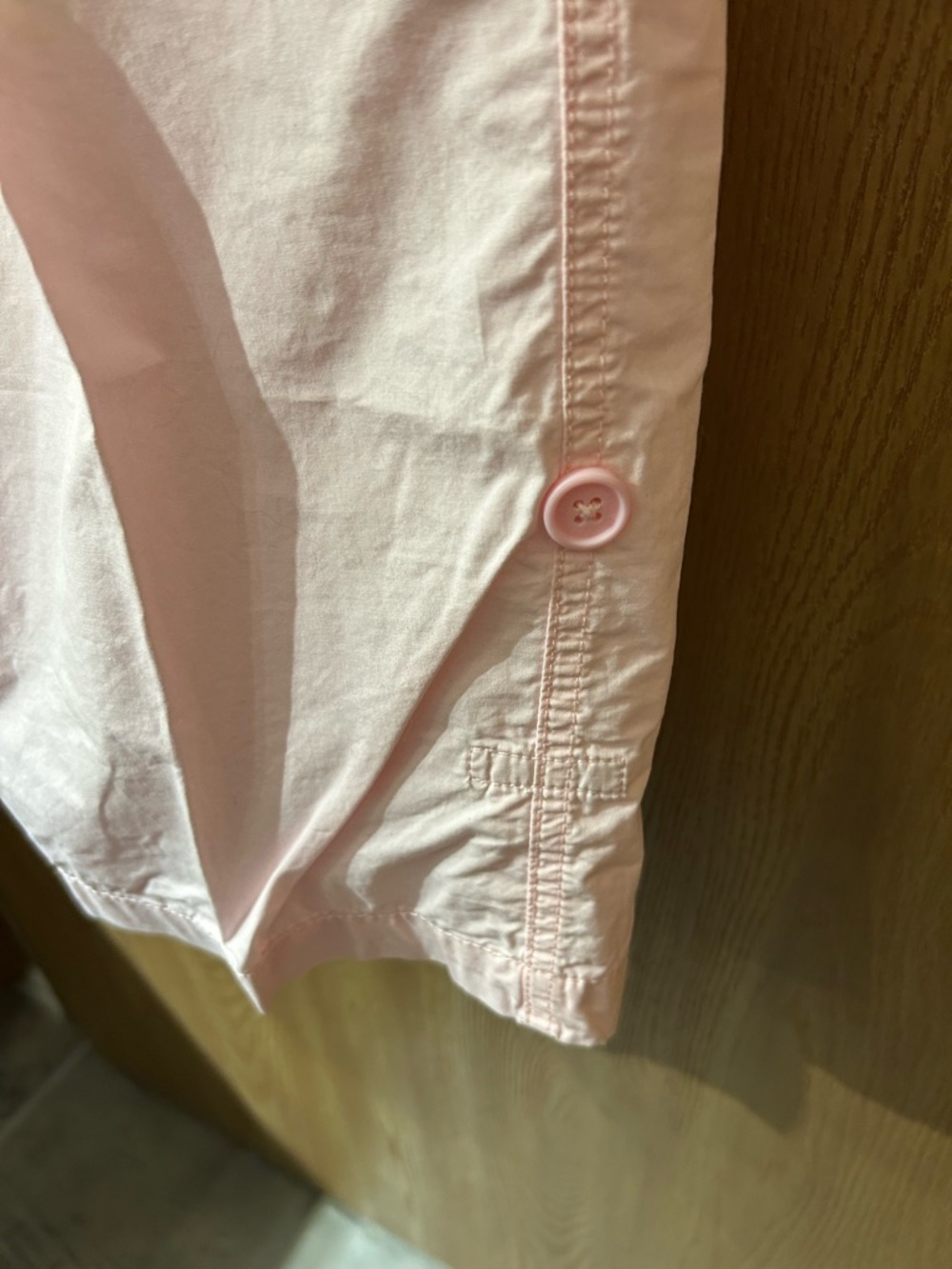 Caribbean Joe Light Pink Cotton Capris - Picture 4 of 5